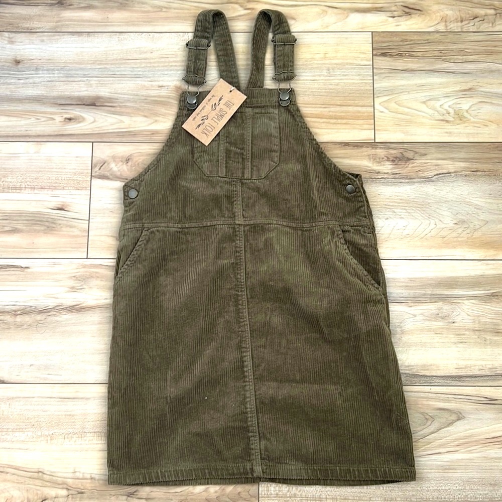 NWT The Simple Folk corduroy pinafore